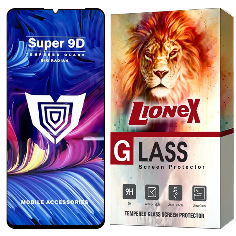 محافظ صفحه نمایش لایونکس مدل FUSUL مناسب برای گوشی موبایل شیائومی Redmi 13C 4G / Redmi 13C 5G / Redmi 13R / Poco C65 / سامسونگ Galaxy A05 / Galaxy A05s / ریلمی C51 / C53