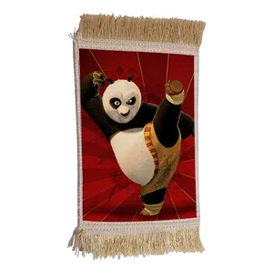 فرش ماشینی دیوارکوب مدل پاندا کونگ فو کار کد 21