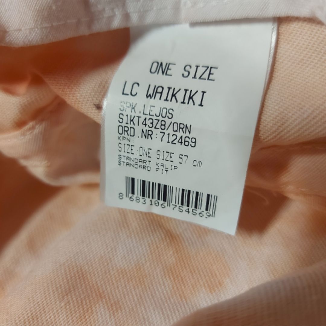 کلاه باکت زنانه ال سی وایکیکی مدل فول پنبه ضد تعریق  -  - 4