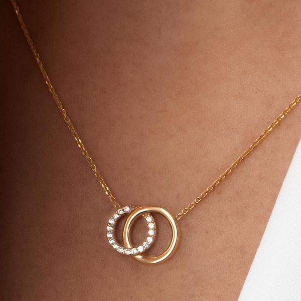 گردنبند طلا 18 عیار زنانه ماوی گالری مدل آوا - - 3