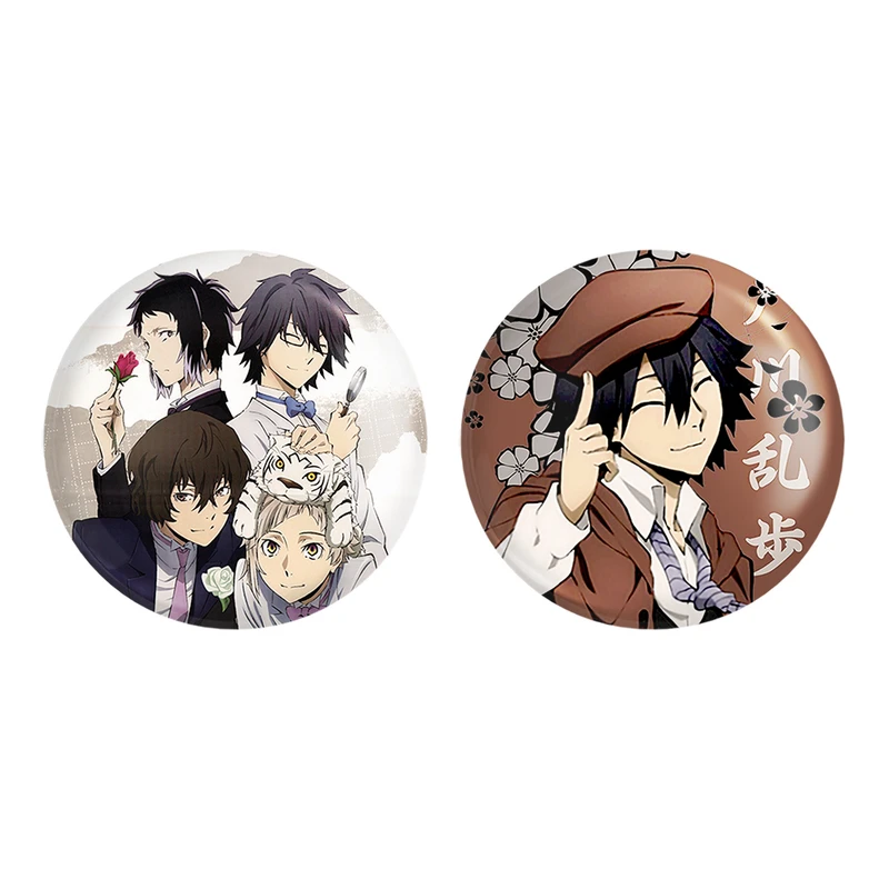 مگنت خندالو طرح ادوگاوا رامبو انیمه سگ های ولگرد بانگو کد 1014210144 مجموعه 2 عددی