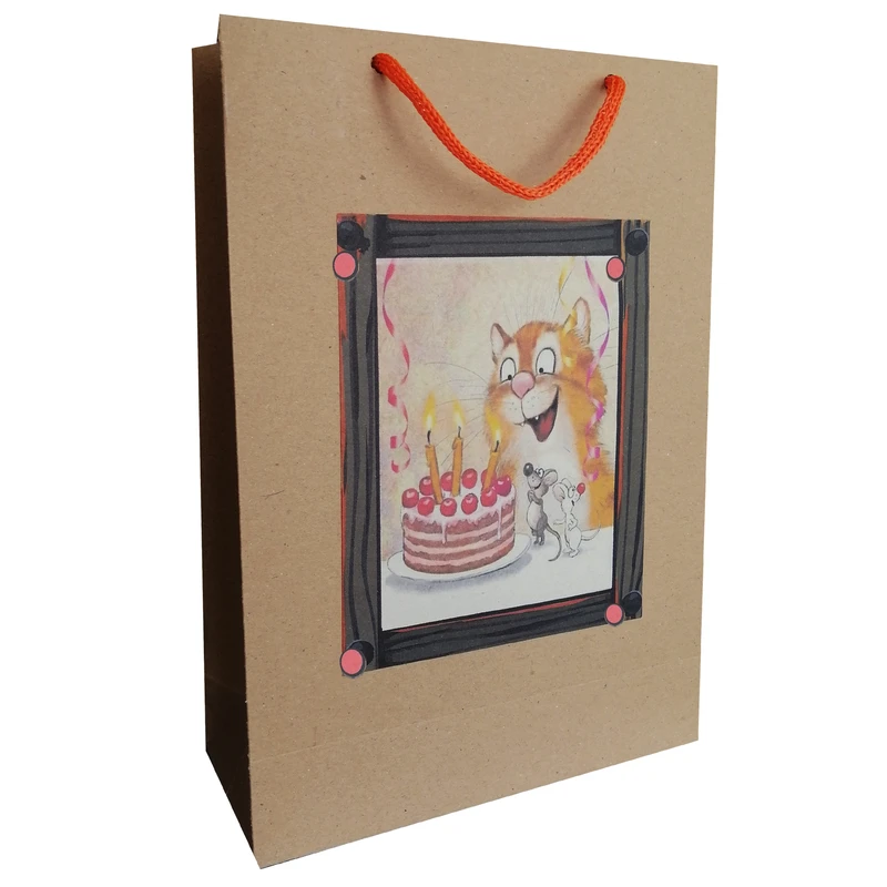 پاکت هدیه مدل کیک و تولد 