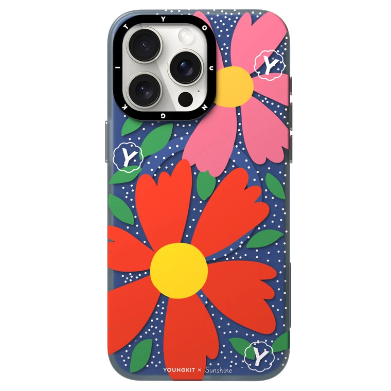 کاور یانگ کیت مدل Sunshine Flowery مناسب برای گوشی موبایل اپل iphone 14promax