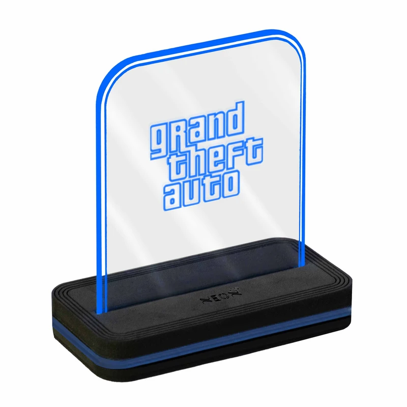 چراغ رومیزی نئون مدل GTA_AC