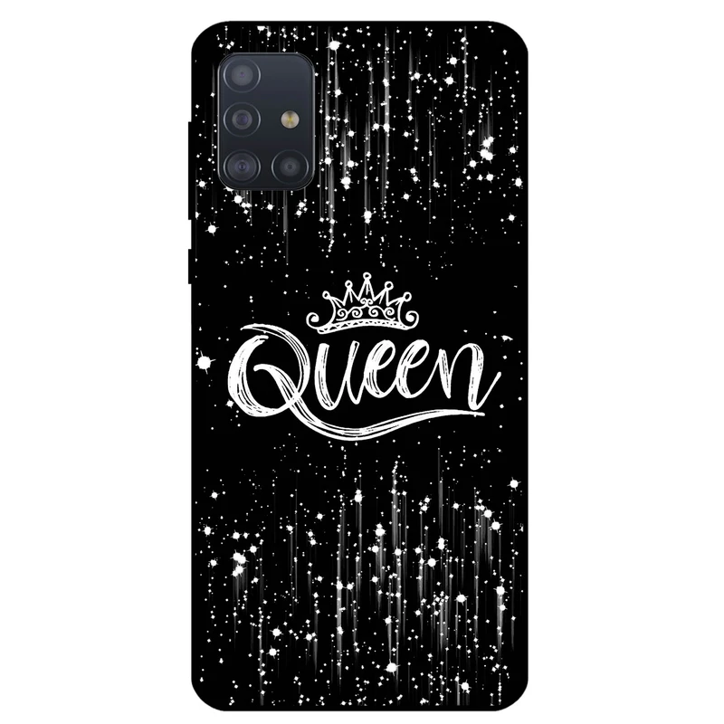 کاور مگافون طرح ملکه مدل 1893 مناسب برای گوشی موبایل سامسونگ Galaxy A71         