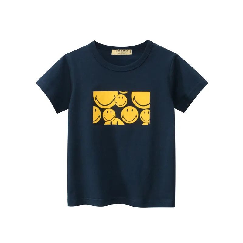 تی شرت آستین کوتاه پسرانه هومنیتی مدل WYKBTS9896-RBLU