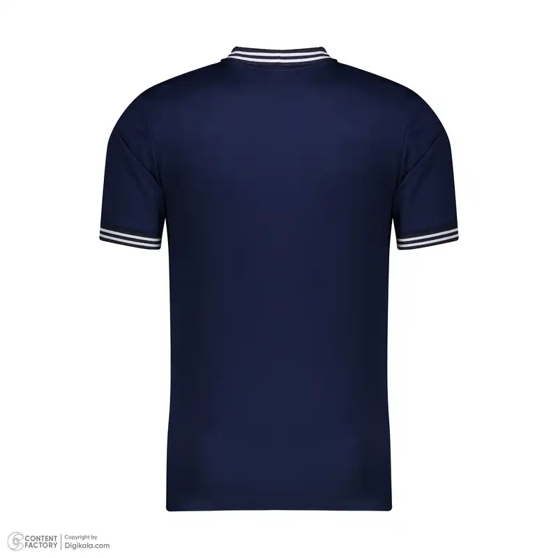 پولوشرت ورزشی مردانه مکرون مدل ونیز رنگ سرمه ای