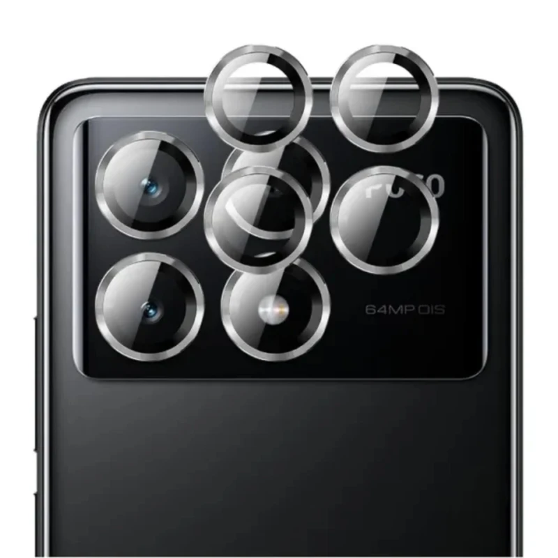 محافظ لنز دوربین فلزی مدل LENS FILM  مناسب برای گوشی موبایل Xiaomi X6 Pro