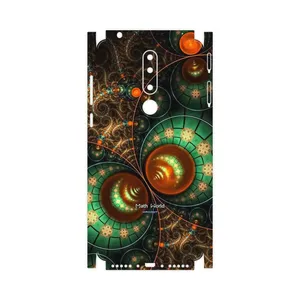 MAHOOT Mathematical Geometric Shape 3-FullSkin Cover Sticker for Nokia 3.1 Plus