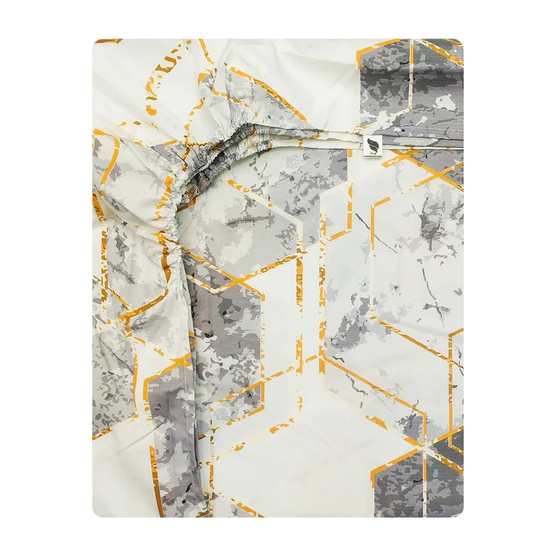 ملحفه آدنو مدل مرمر کد CH149 دونفره سایز 140x200 سانتی متر