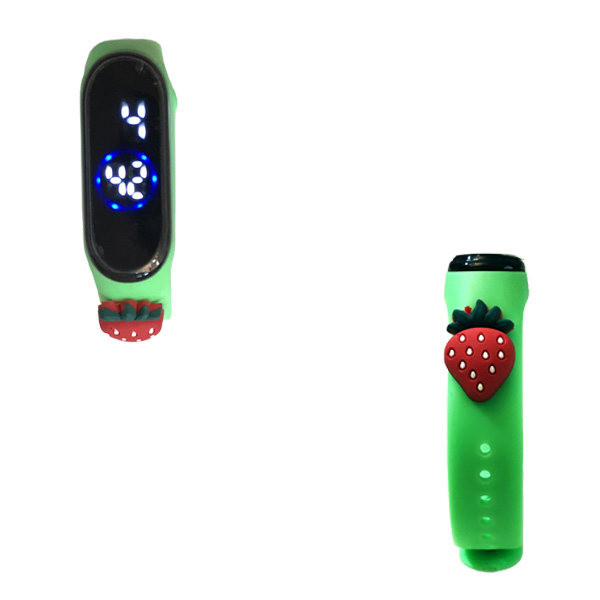 ساعت مچی دیجیتال بچگانه مدل توت فرنگی