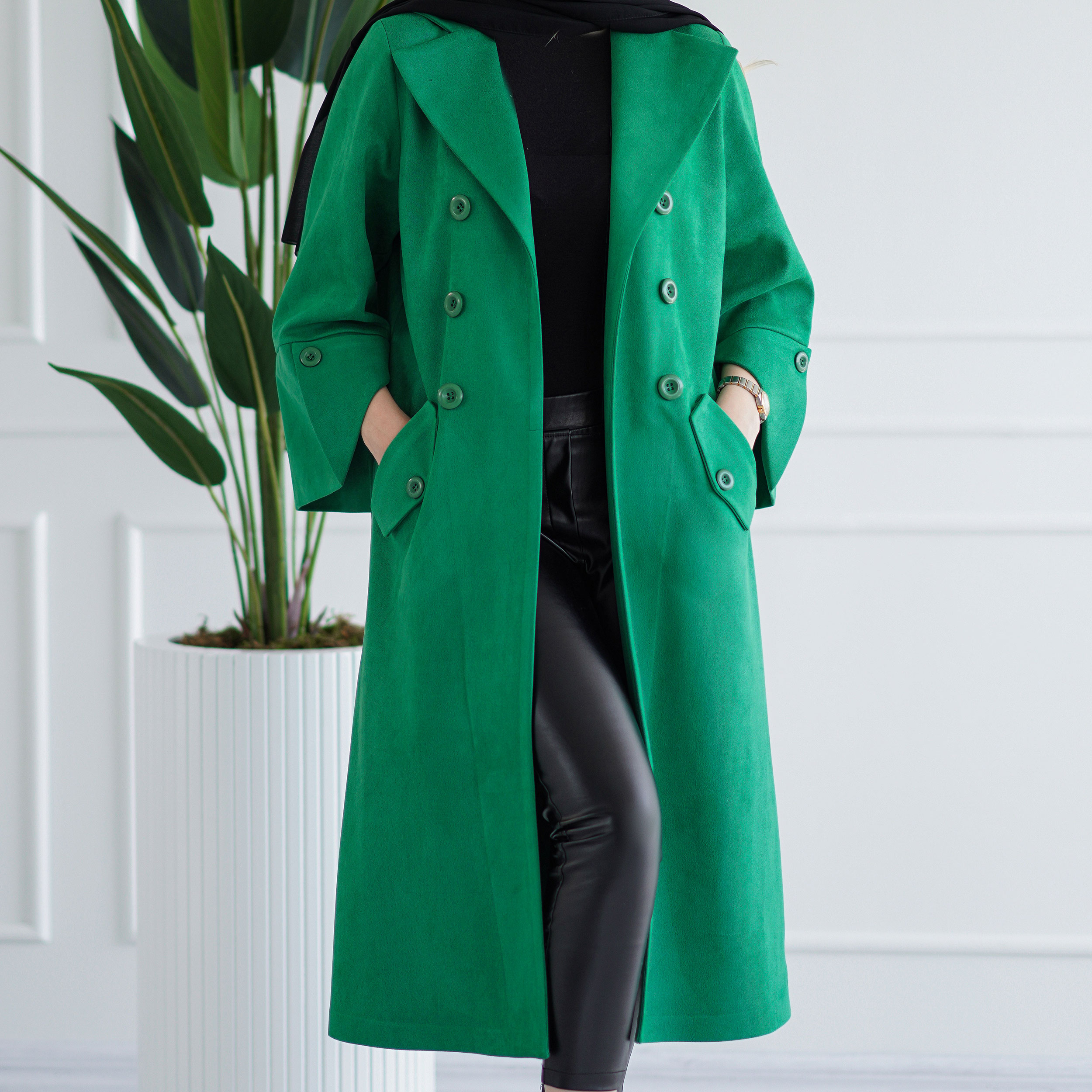 پالتو زنانه السانا مدل سوزان کد 157111