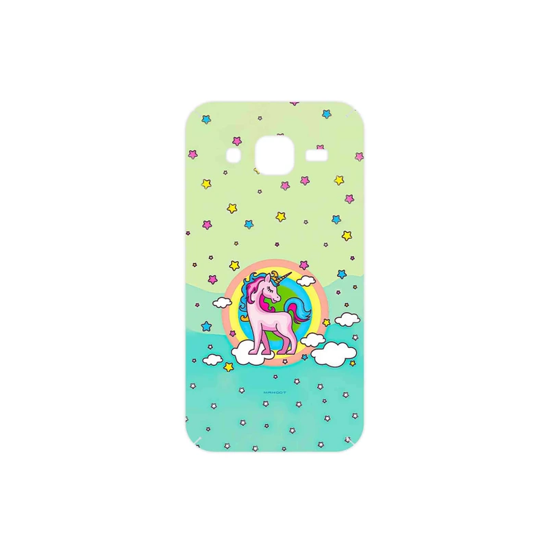 برچسب پوششی ماهوت مدل Rainbow unicorn adventure مناسب برای گوشی موبایل سامسونگ Galaxy Core Prime
