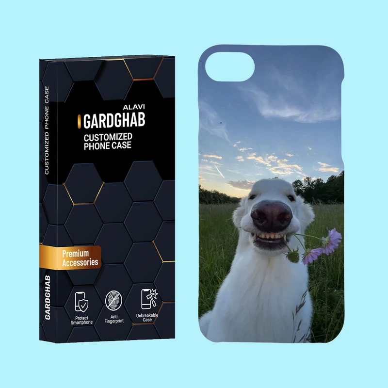 کاور گارد قاب علوی مدل حیوانات مناسب برای گوشی موبایل اپل iPhone 7 / iPhone 8 / iPhone SE 2022 / iPhone SE 2020