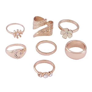 انگشتر زنانه مدل ZIAN 4302 -TA مجموعه 7 عددی