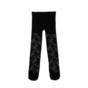 جوراب شلواری دخترانه مدل گلدار