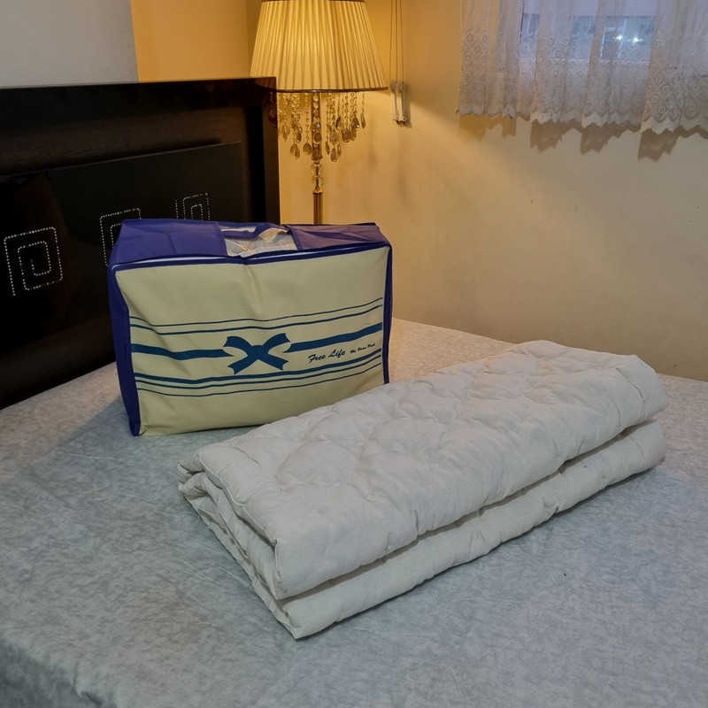 تشک مهمان مدل دست دوز پشم خالص یک نفره سایز 90* 200 سانتی متر