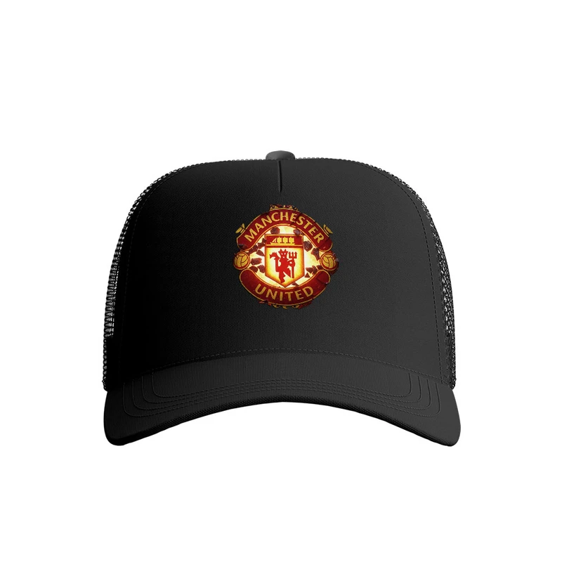 کلاه کپ پاد آفرین مدل فوتبالی منچستر یونایتد کد 720