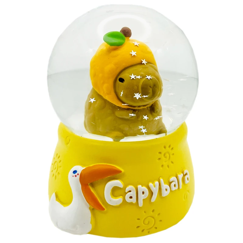 گوی مدل چراغدار Capybara طرح کوالا هویج عاشق کد D1623.11.S600 