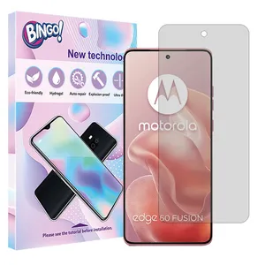 Bingo Hydrogel model Transparent Screen Protector for Motorola Edge 60 Fusion mobile phone