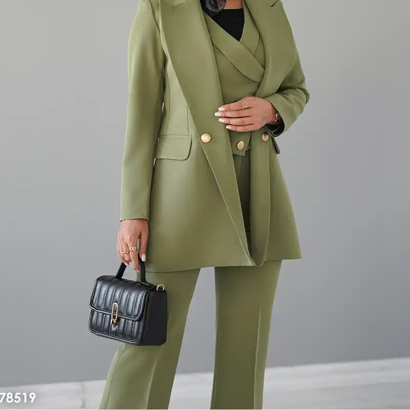 ست 3 تکه لباس زنانه السانا مدل تندیس کد 178519