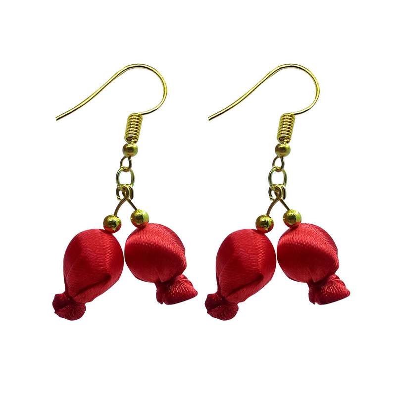 گوشواره دخترانه مدل انار کد A200-655 گوشواره دخترانه مدل انار کد A200-655