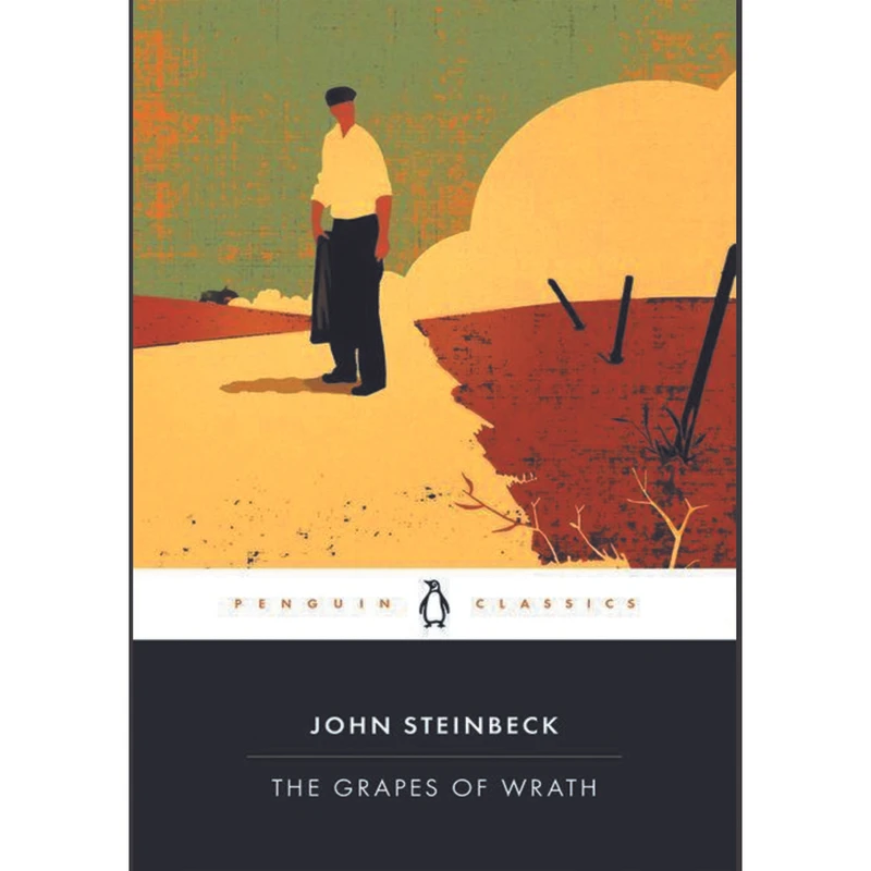 کتاب GRAPES OF WRATH اثر John Steinbeck انتشارات پنگوئین