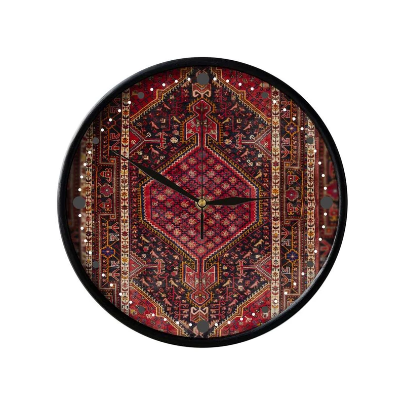 ساعت دیواری مدوپد طرح فرش تویسرکان مدل C-Toyserkan06