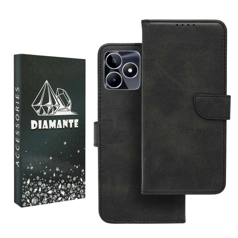 کیف کلاسوری دیامانته مدل Khoshi Bk مناسب برای گوشی موبایل ریلمی C53