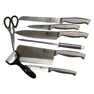 سرویس چاقو آشپزخانه 9 پارچه فوما کد 124