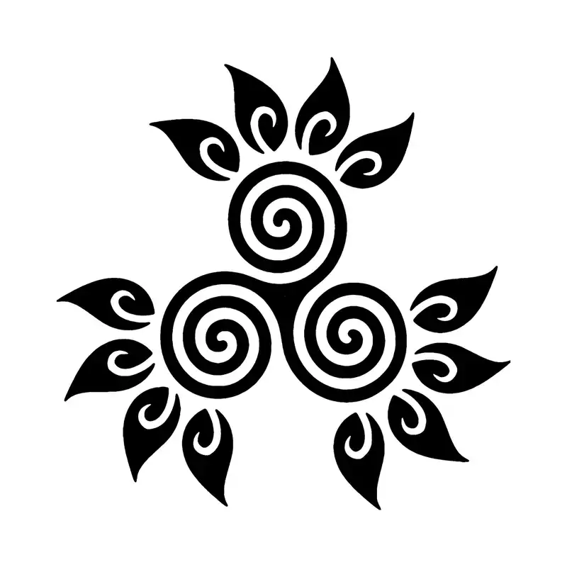 شابلون باتیس آرت طرح گل کد 50-640