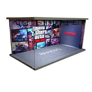 اسباب بازی مدل پارکینگ ماشین بازی و اکشن فیگور طرح GTA کد 2