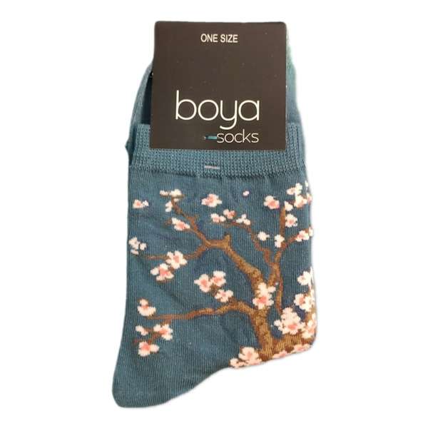 جوراب مدل فانتزی شکوفه