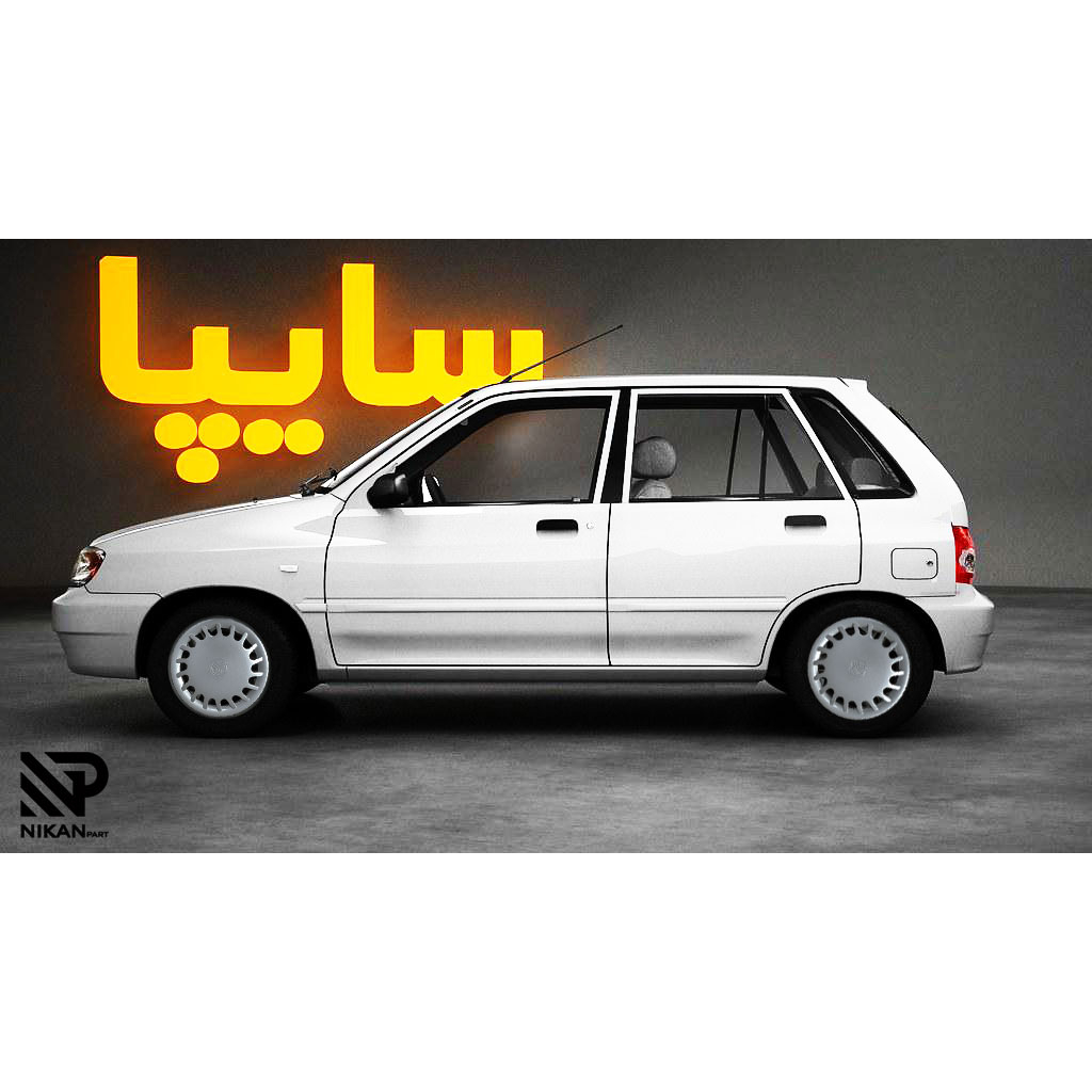قالپاق چرخ تی پی ای مدل ایتالیایی سایز 13 اینچ مناسب برای پراید