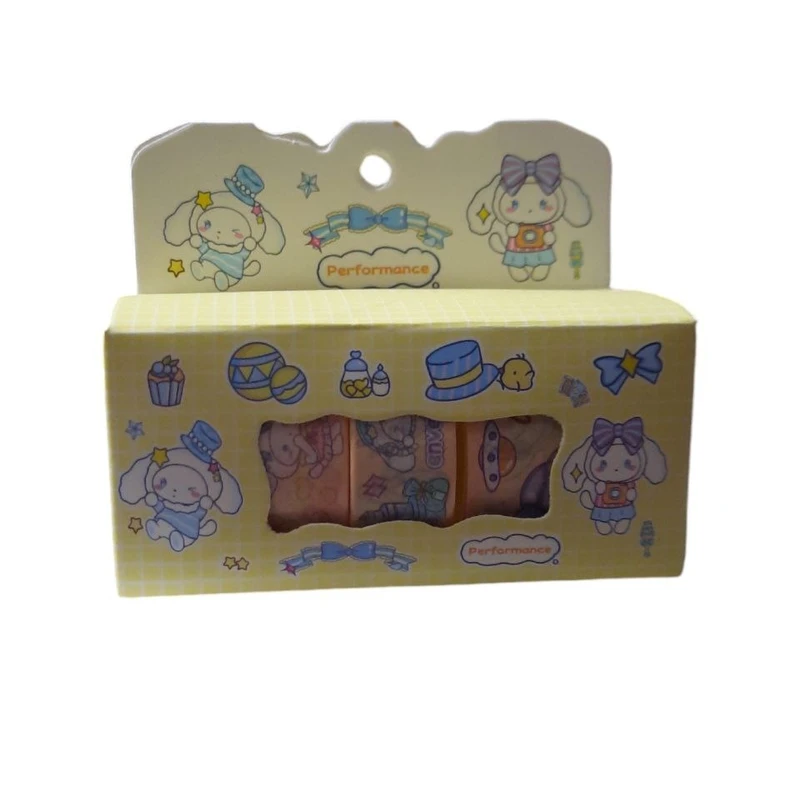 چسب نواری مدل واشی طرح ملودی سانریو کد 89 بسته 4عددی