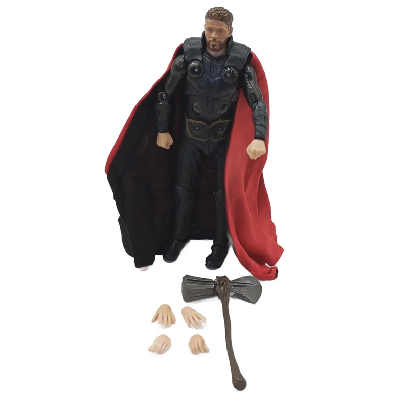 اکشن فیگورمدل THOR ارتفاع 15 سانتی‌متر  مجموعه 6 عددی
