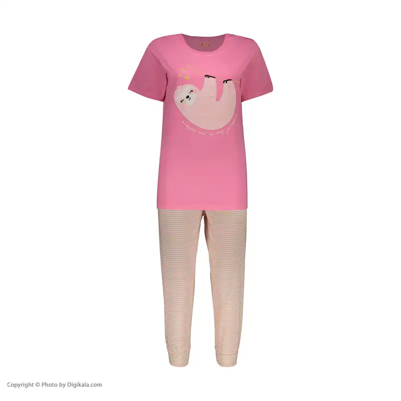 ست تی شرت و شلوار زنانه مادر مدل Mitil406-66