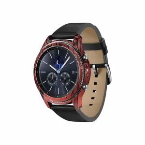 MAHOOT Red-Printed-Circuit-Board Cover Sticker for Samsung Galaxy Gear S3 Classic Smartwatch