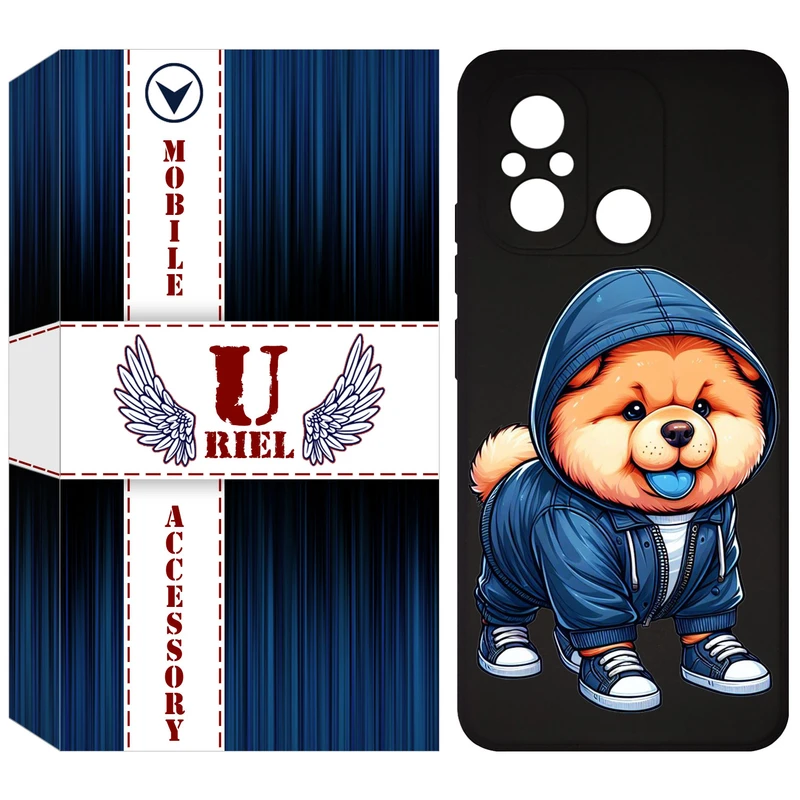 کاور یوریل مدل KSH کد 65 طرح سگ آبی مناسب برای گوشی موبایل شیائومی Redmi 12C