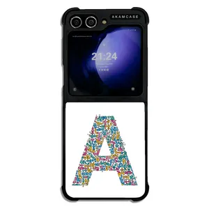 AKAM AMC-WSGZFLIP5-ALPHADOODLEBET-1 Cover For Samsung Galaxy Z Flip 5