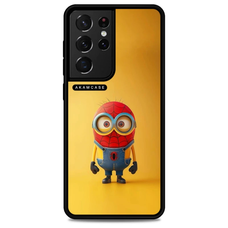 کاور آکام مدل AMC-WSGS21U-MINIONS7 مناسب برای گوشی موبایل سامسونگ Galaxy S21 Ultra