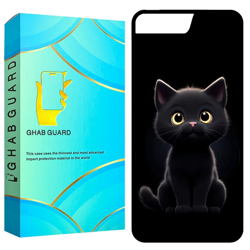 کاور قاب گارد طرح گربه مدل GCHP7P مناسب برای گوشی موبایل اپل iPhone 7 Plus / 8 Plus