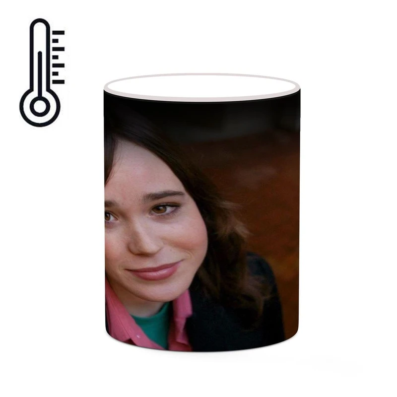 ماگ حرارتی کاکتی طرح Ellen Page مدل mgh25882