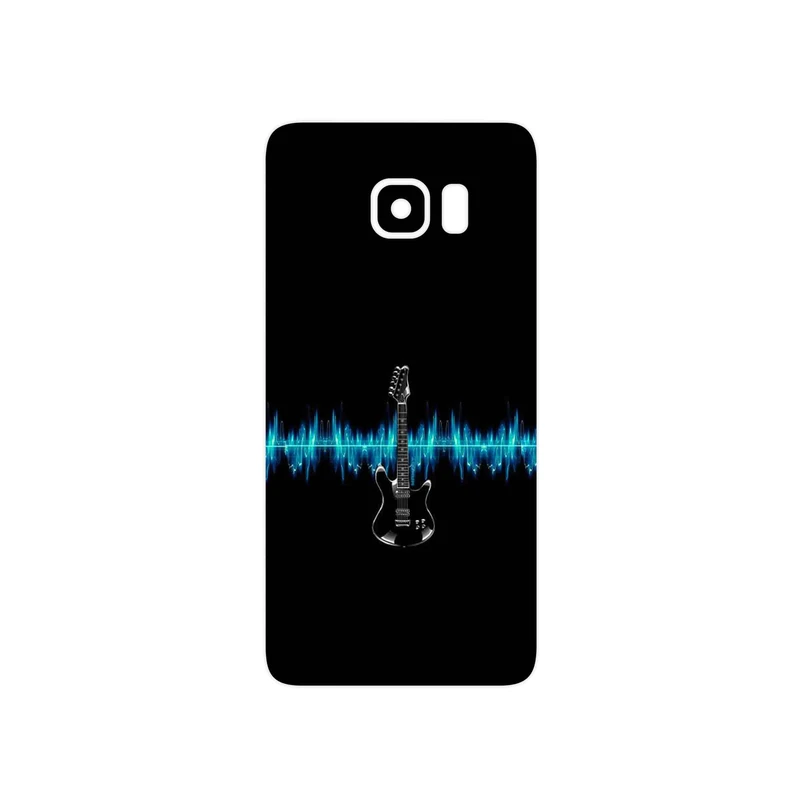 برچسب پوششی ماهوت مدل Electric Guitar مناسب برای گوشی موبایل سامسونگ Galaxy S6 Edge