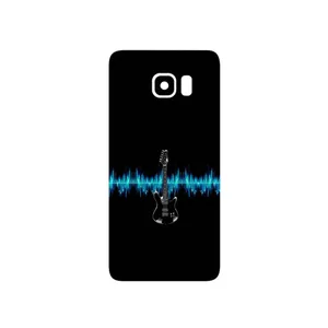 MAHOOT Electric Guitar Cover Sticker for Samsung Galaxy S6 Edge