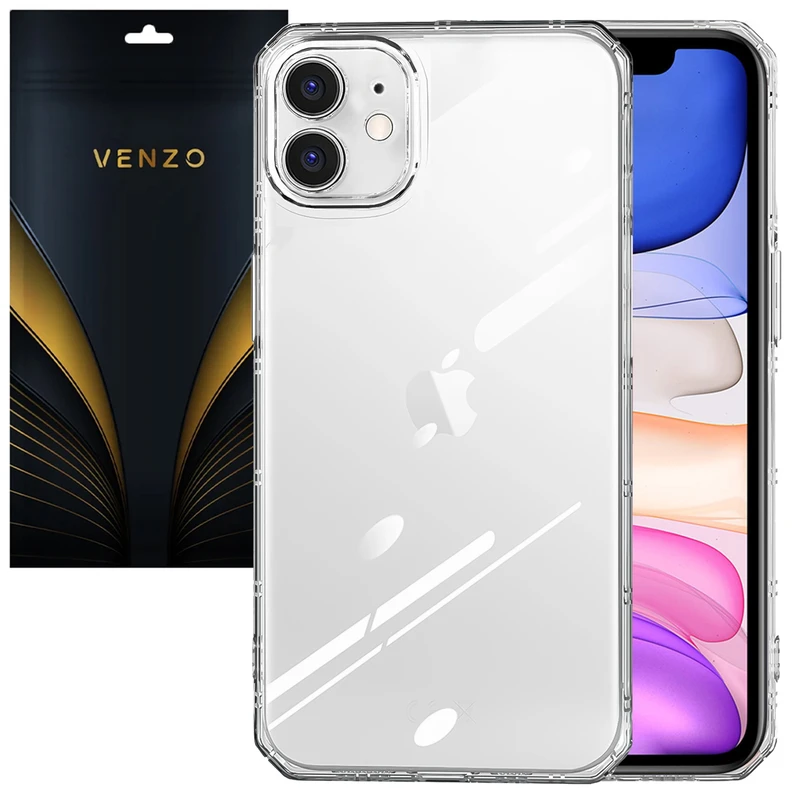 کاور ونزو مدل Crystal مناسب برای گوشی موبایل اپل iPhone 11