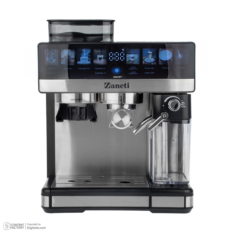 اسپرسو ساز 2500 میلیلیتر زانتی مدل ZZDREF-20MTG2M12A اسپرسو ساز 2500 میلیلیتر زانتی مدل ZZDREF-20MTG2M12A