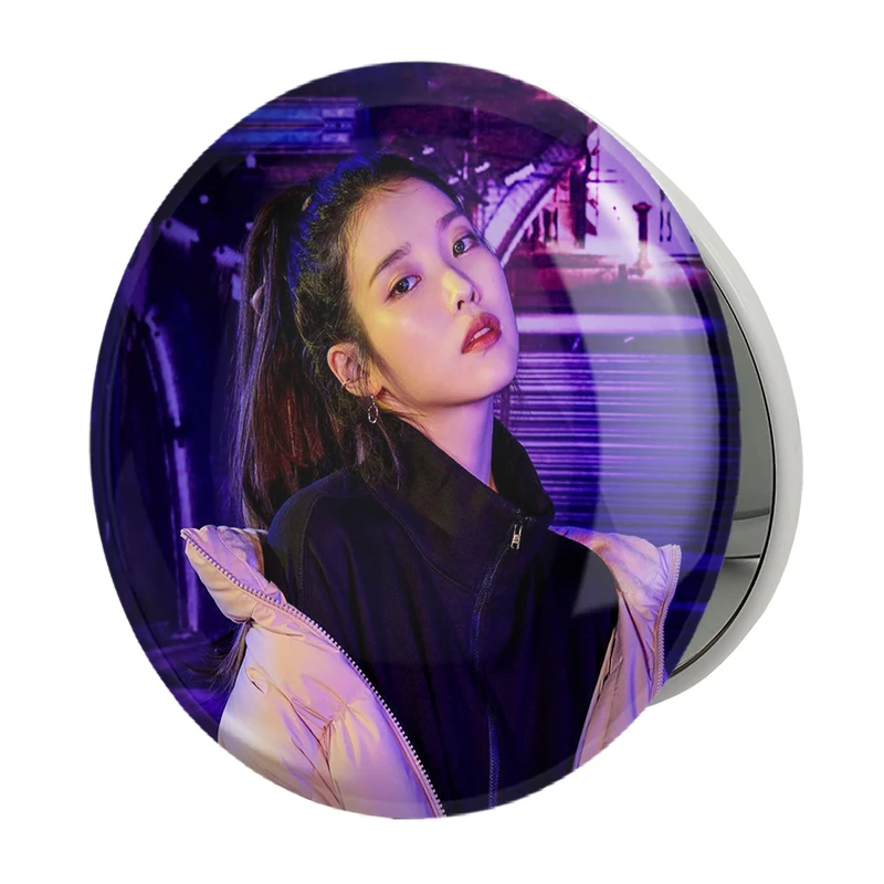 آینه جیبی خندالو طرح آیو IU مدل تاشو کد 11610 