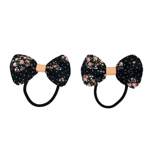 کش مو دخترانه مدل پاپیون کد 17 مجموعه 2 عددی