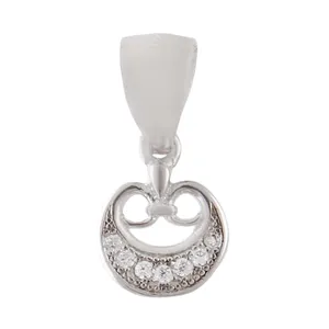 آویز گردنبند نقره زنانه بازرگانی میلادی مدل مینیمال کد PKR_181